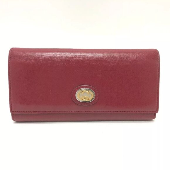 GUCCI Marina Interlocking G Long Wallet Folded wallet - Picture 1 of 10